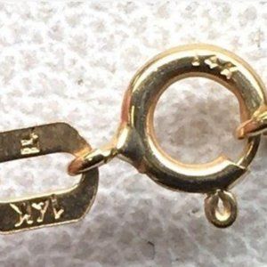 14k gold diamond necklace